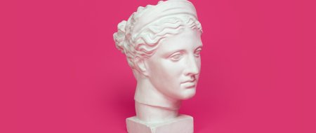 Гипсовая голова Юноны