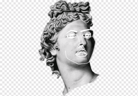 Vaporwave скульптуры Давид