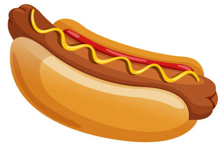Hot Dog connect Dots