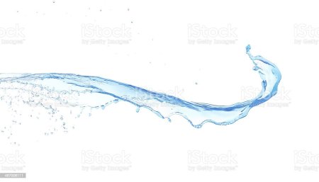 Рисунок Водный поток горизонтально
