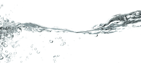 Капли воды на прозрачном фоне