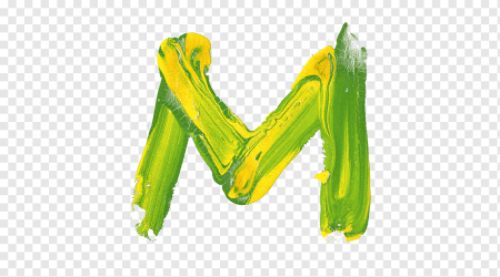 Необычная буква м