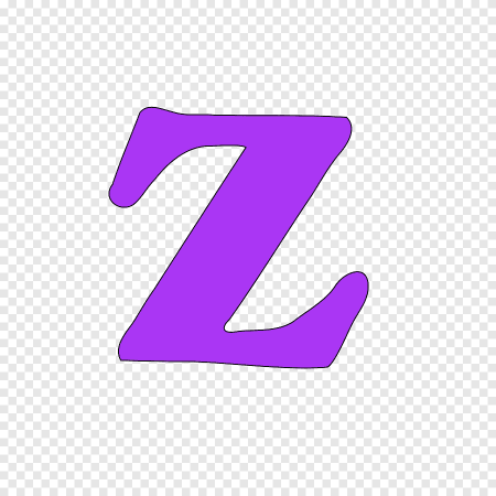 Буква z рисунок