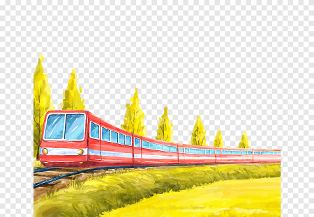 Железная дорога, мультяшная