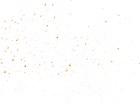 Частички огня без фона