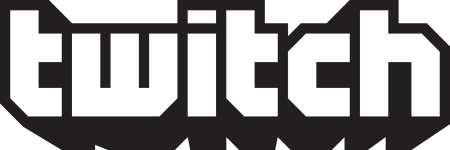 Надпись twitch