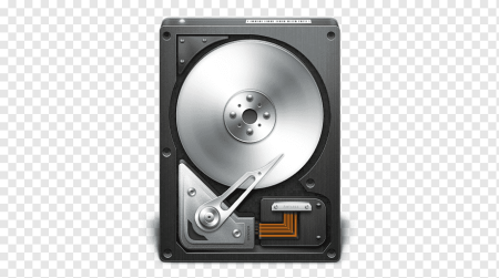 HDD на прозрачном фоне