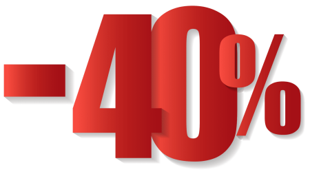 Скидка 40%