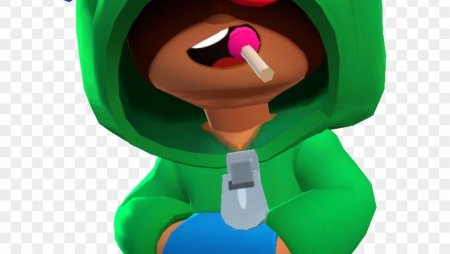 Леон из Brawl Stars хромакей