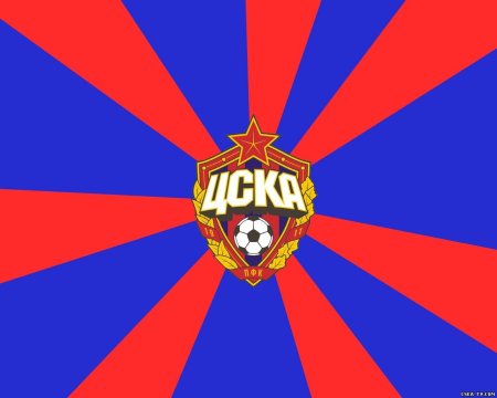Флаг футбольного клуба ЦСКА