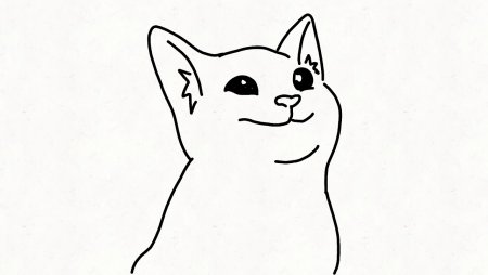 Popcat рисунок