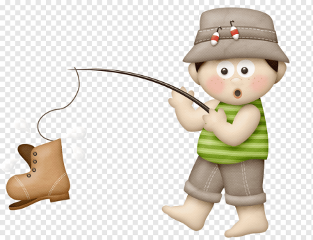 Рыбак PNG для фотошопа