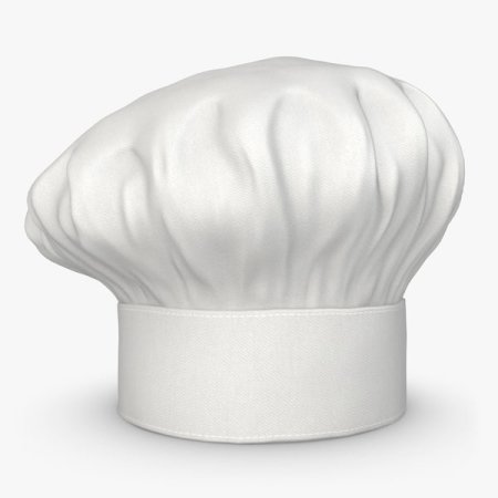 Колпак повара 3d