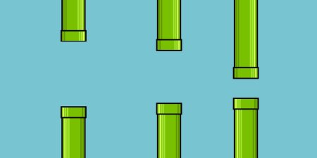 Спрайт трубы Flappy Bird