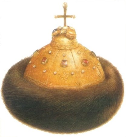 Шляпа Мономаха рисунок