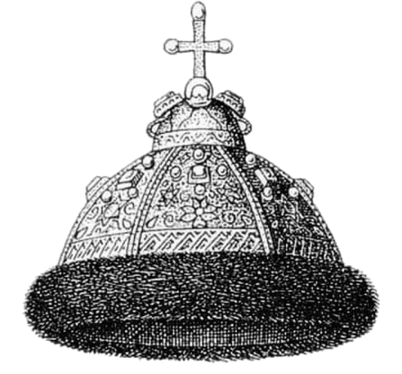 Шапка Мономаха Ивана Грозного рисунок