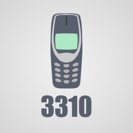 Нокиа 3310 вектор