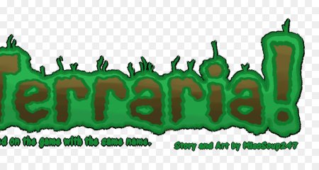 Terraria надпись