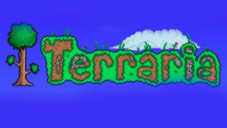 Terraria надпись