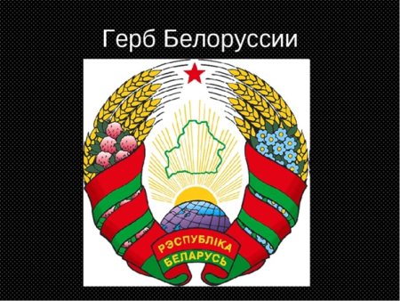 Герб Белоруссии в 90