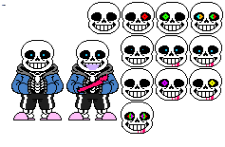 Sans Sprite Sheet