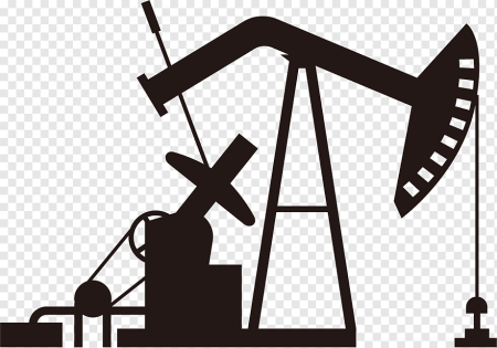 Нефтяная вышка силуэт