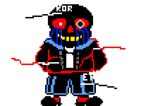Эррор Sans пиксельный