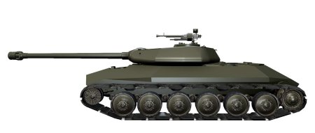 Танк ИС 2 сбоку