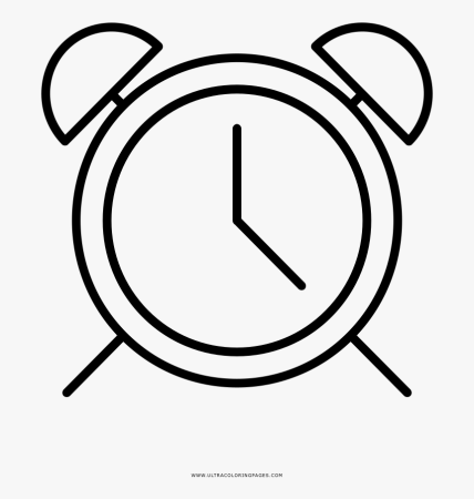 Будильник трафарет