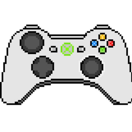 Пиксель арт Xbox 360 Gamepad