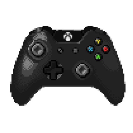 Пиксельный джойстик Xbox