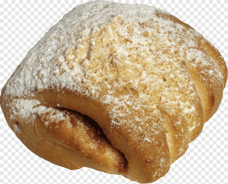 Булочки сладкие на белом фоне