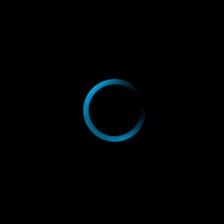 Loading на черном фоне