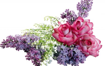 Букет на прозрачном фоне для фотошопа