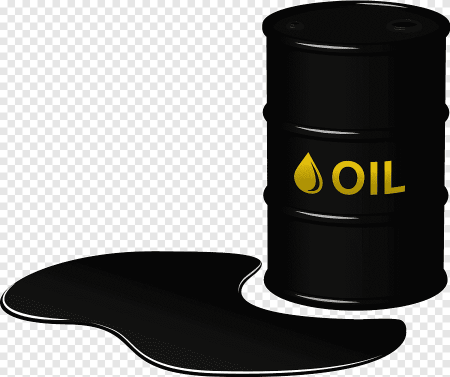 Бочка нефти без фона