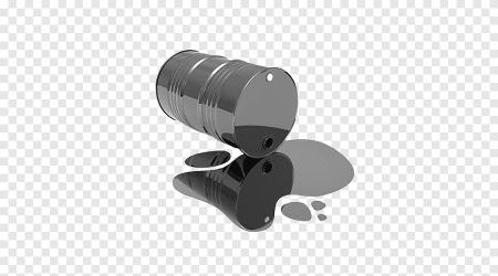 Разлитая бочка нефти
