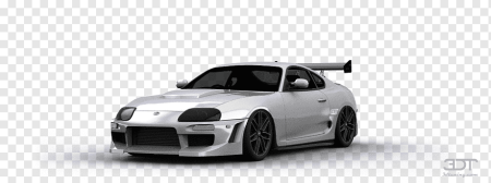 Toyota Supra без фона
