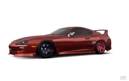 Toyota Supra a80 сбоку