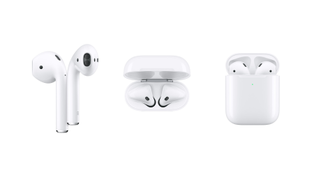 Наушники TWS Apple AIRPODS (mv7n2ru/a) белый