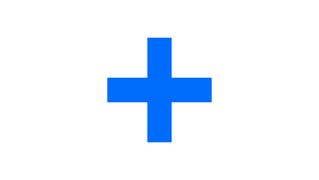 Знак плюс черный