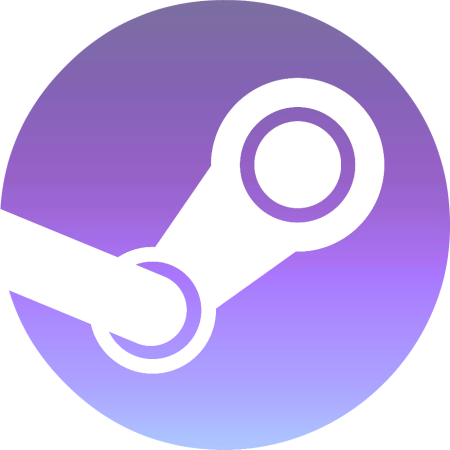Красный значок Steam