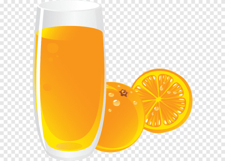 Стакан сока вектор