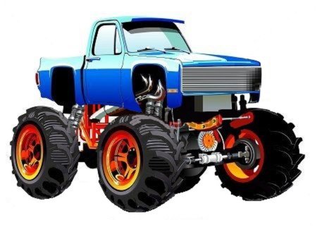 Monster Truck vector