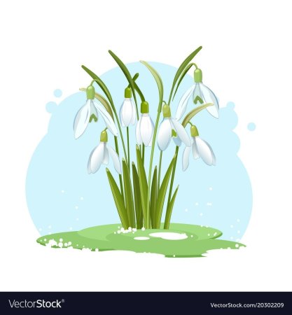 Открытки с подснежниками