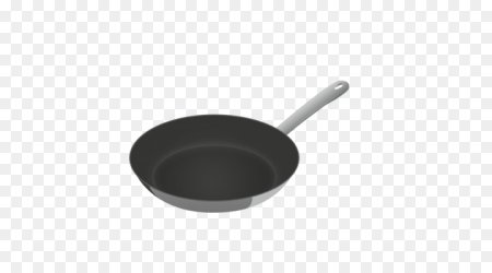 Сковорода на белом фоне