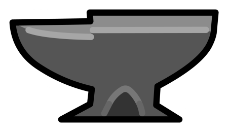 Наковальня без фона