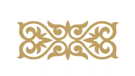 Казахские узоры и орнаменты