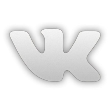 Иконка ВК белая