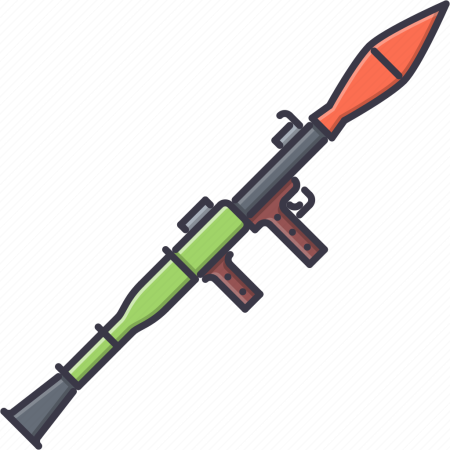 Базука с ракетой