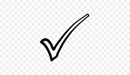 Галочка трафарет